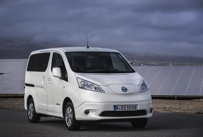 El Nissan e-NV200 con batería de 40 kWh recibe 7.000 pedidos hasta agosto en Europa, un 128% más