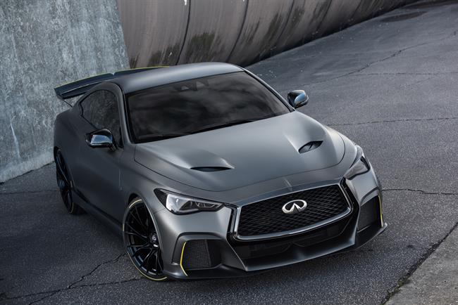 Infiniti presenta el prototipo Project Black S, una versión híbrida del Q60 de 571 CV