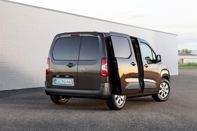 Opel abre los pedidos de la nueva furgoneta compacta Combo Cargo, con una carga útil de 1.000 kilos