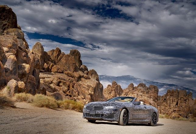BMW somete al nuevo Serie 8 Cabrio a temperaturas de más de 50 grados antes de su lanzamiento
