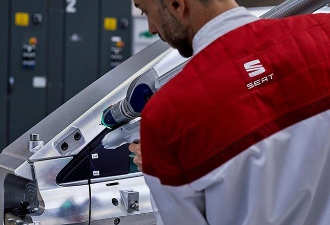 El escaneado láser de Seat permite medir más de 200.000 puntos de un vehículo en un segundo