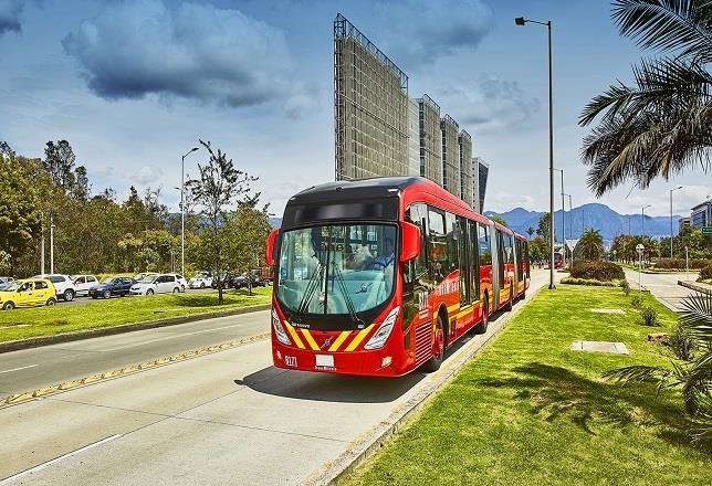 Volvo entregará 700 autobuses urbanos a Bogotá a partir de marzo de 2019