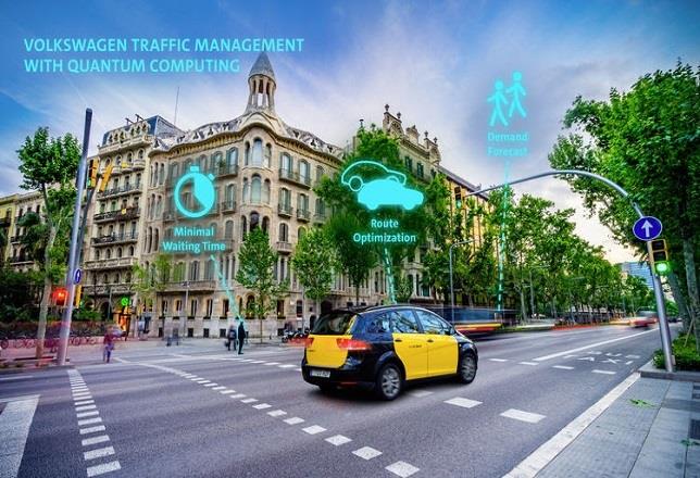 Volkswagen planea probar en Barcelona un algoritmo que organiza el tráfico de forma inteligente