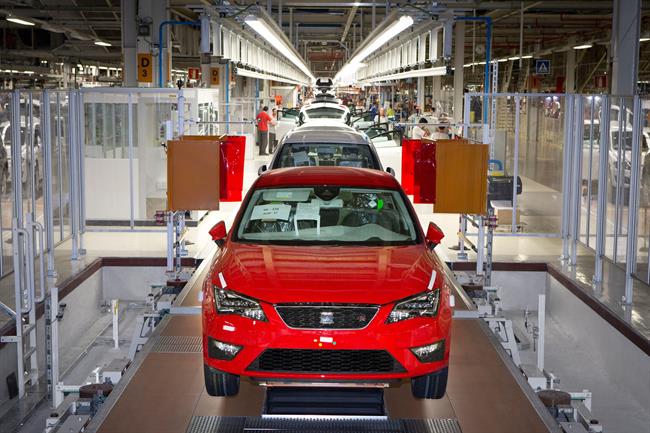 El superávit comercial del automóvil cae un 22,4% hasta septiembre por las mayores importaciones