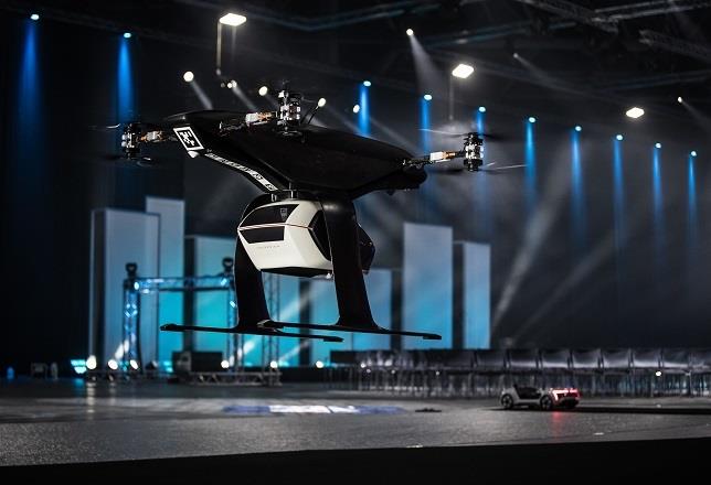 Audi presenta un prototipo de su taxi aéreo eléctrico y autónomo en Ámsterdam