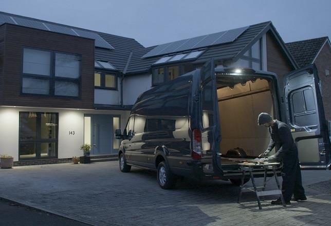 La nueva Ford Transit saldrá a la venta en 2019 con un nuevo sistema de luz cenital LED