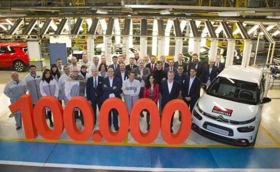 Citroën supera las 100.000 matriculaciones en España en 2018 por primera vez desde 2010