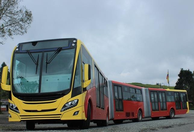 Scania entregará 741 autobuses de gas a la empresa de transporte TransMilenio en Bogotá