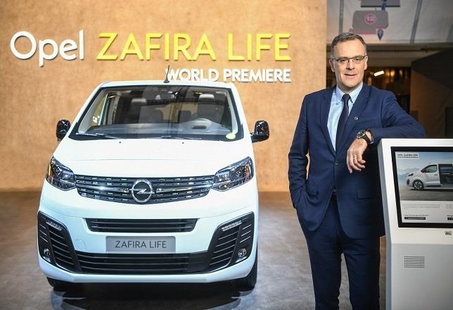 Opel desvela el Zafira Life en el Salón de Bruselas, que se lanzará en el primera trimestre