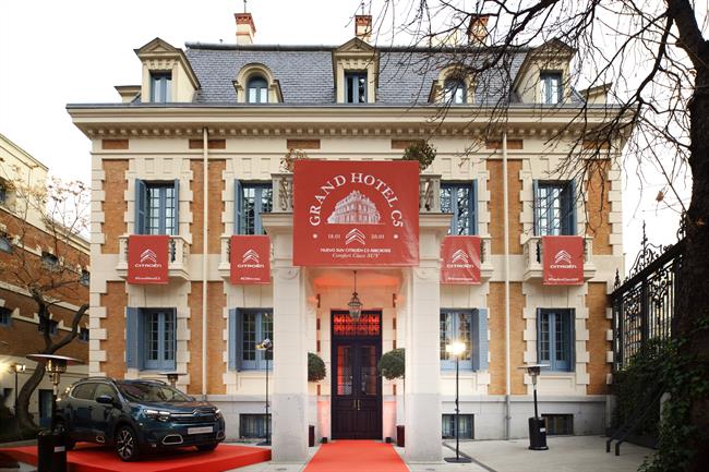 Citroën pone en marcha un hotel efímero inspirado en el C5 Aircross