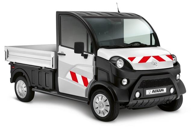 Aixam-Pro lanza el e-Truck, un vehículo comercial ecológico y eléctrico