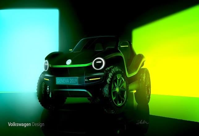 Volkswagen presentará la primera versión eléctrica de un buggy en el Salón de Ginebra