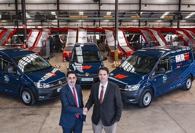 MRW y Volkswagen inician un proyecto de movilidad con vehículos de GNC