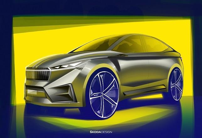 Skoda presentará en Ginebra su prototipo de vehículo eléctrico, un crossover de cuatro puertas