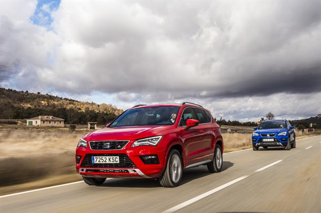 Seat amplía la gama del Ateca con nuevos motores diésel y gasolina