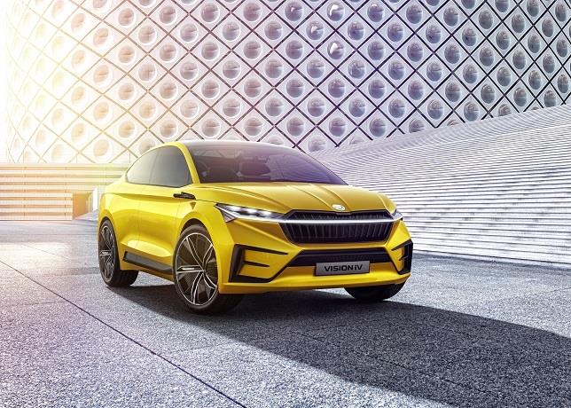 Skoda da un paso más hacia la movilidad eléctrica con el Vision iV y la bicicleta Klement
