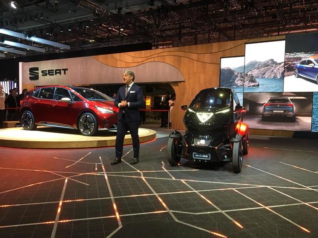 Seat desvela en el Salón de Ginebra los 'concept' Seat el-Born y Cupra Formentor