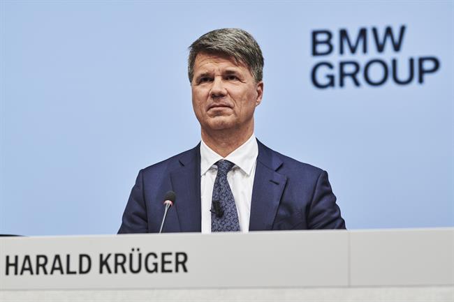 Harald Krüger ganó 5,3 millones en 2018 como presidente de BMW, un 36% menos