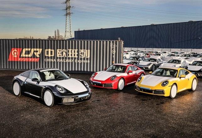 Porsche reemplaza el transporte marítimo por el ferroviario para sus entregas en China