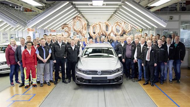Volkswagen alcanza una producción acumulada de 30 millones de unidades del Passat desde 1973