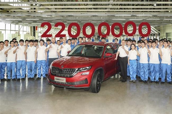 Skoda alcanza una producción acumulada de 22 millones de vehículos en sus 124 años de historia