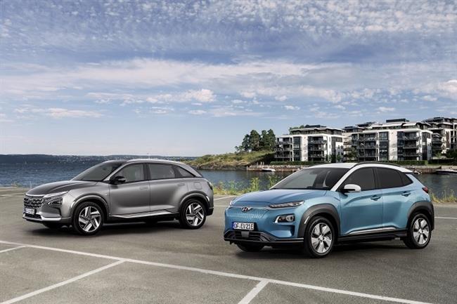 El modelo de hidrógeno Nexo, protagonista de Hyundai en el Automobile Barcelona