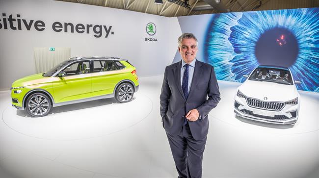 Skoda muestra en el Automobile Barcelona el Superb híbrido enchufable y el Citigo eléctrico