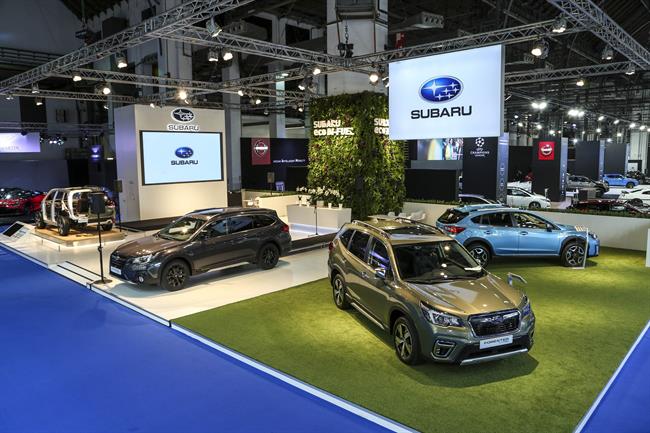 Subaru presenta en el Automobile Barcelona sus dos primeros modelos híbridos, que llegarán en otoño