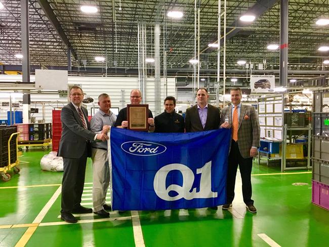 Ficosa gana el premio Ford Q1 por la calidad de sus productos en su planta de Cookeville