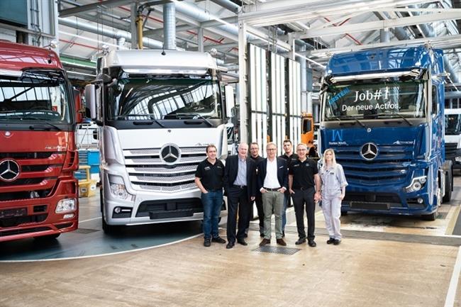 Mercedes-Benz inicia la producción del nuevo Actros en Wörth (Alemania)