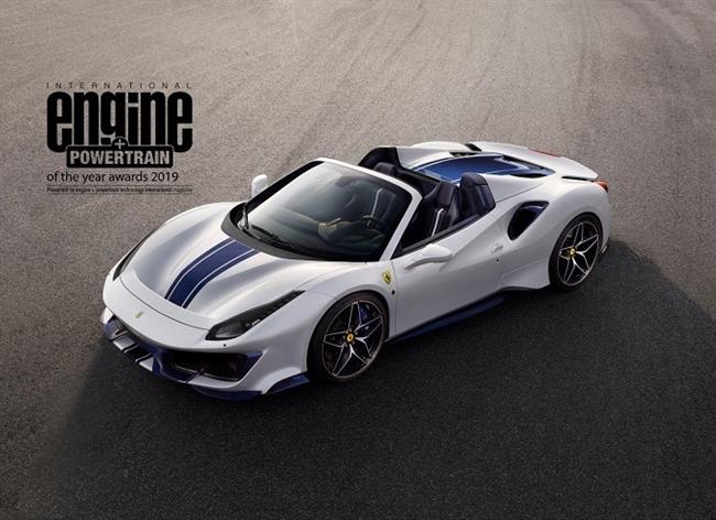 El motor V8 de Ferrari gana por cuarta vez consecutiva el International Engine & Powertrain of the Year