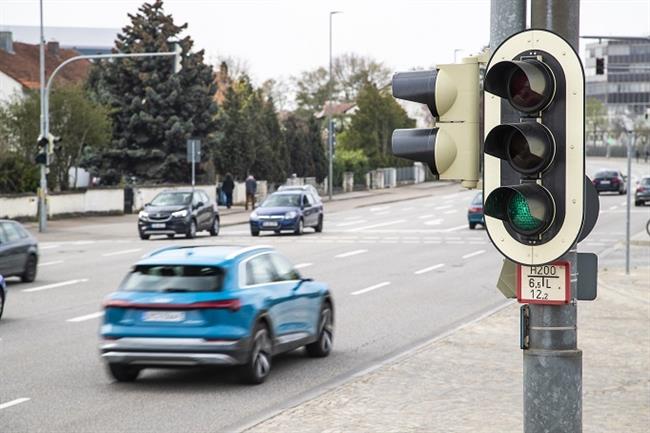 Audi lanza en Europa su servicio de información de semáforos Audi Traffic Light Information