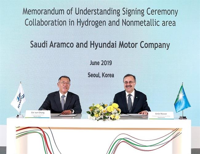 Hyundai se alía con Saudi Aramco para expandir el uso del hidrógeno en Corea del Sur y Arabia Saudita