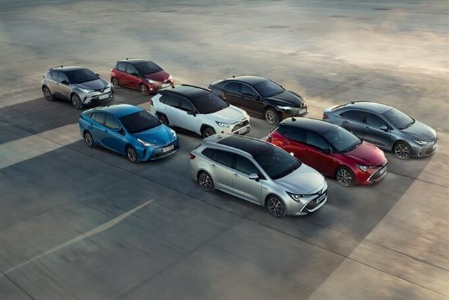 Tres de cada cuatro modelos vendidos por Toyota España en el semestre eran híbridos