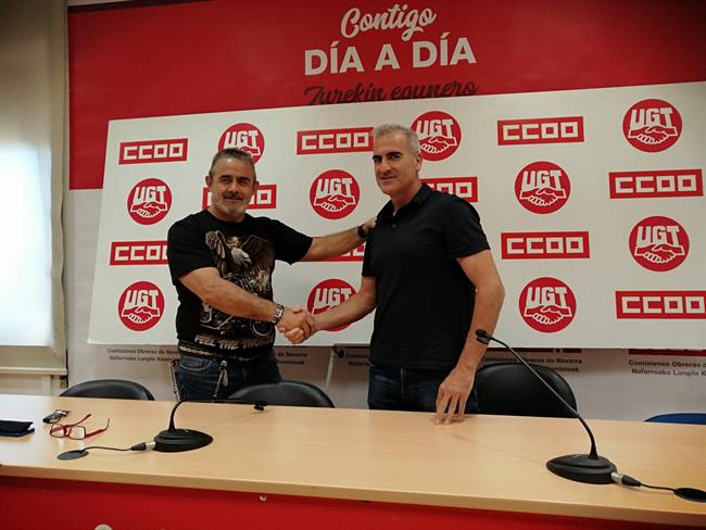 UGT y CC.OO. destacan que el tercer modelo de Volkswagen Navarra "abre la puerta a la electromovilidad"