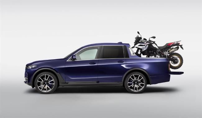 Aprendices de BMW diseñan una variante 'pick-up' del X7