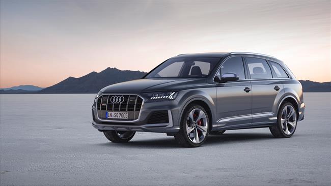 El Audi SQ7 TDI, con 435 caballos, llegará a finales de septiembre, pero se podrá pedir desde julio