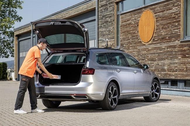 Volkswagen lanza, junto con Nacex, el primer servicio de entrega de paquetería en el coche de España