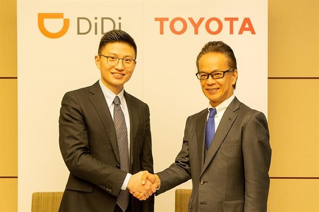Toyota invertirá casi 540 millones en Didi para el desarrollo de nuevos servicios de movilidad en China