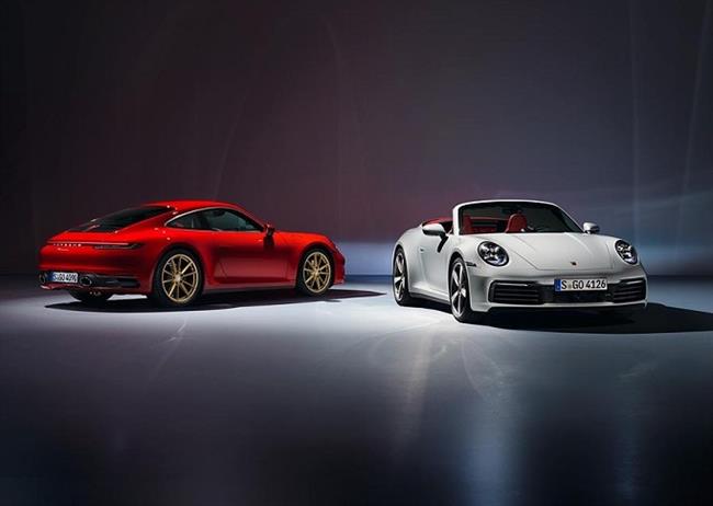 Porsche abre en España el plazo de recepción de pedidos del nuevo 911 Carrera coupé y descapotable