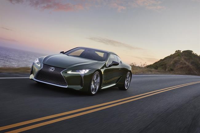 Lexus lanza una edición limitada del LC con nuevos colores y elementos estéticos