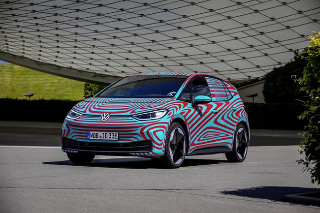 Volkswagen supera la barrera de las 30.000 reservas del eléctrico ID.3, que se presentará en Frankfurt