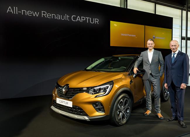 Renault muestra en Frankfurt el 'español' Captur, que desde 2020 tendrá una versión híbrida enchufable