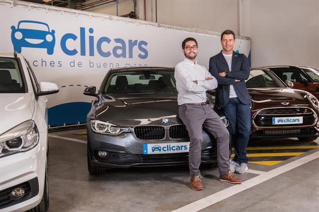 La 'startup' Clicars alcanza la rentabilidad en sus tres años de vida con 75 millones de facturación