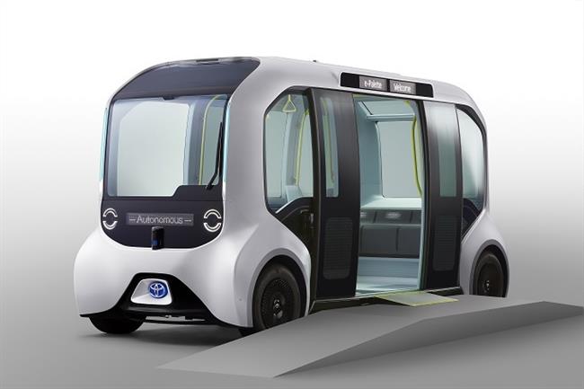 Toyota proporcionará 20 vehículos e-Pallete a los atletas de los Juegos Olímpicos y Paralímpicos