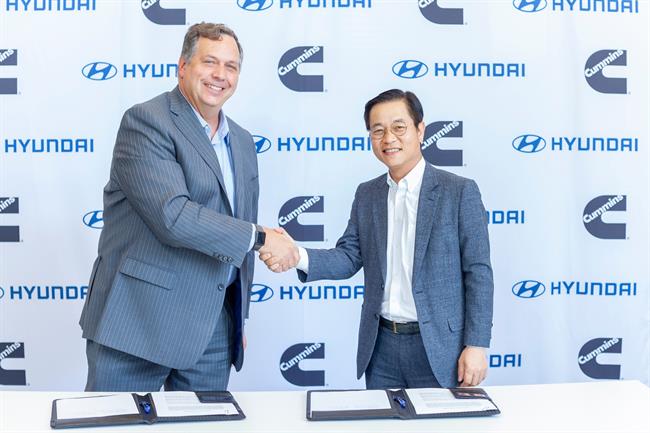 Hyundai y Cummins estudiarán el desarrollo y comercialización de motores eléctricos y de hidrógeno