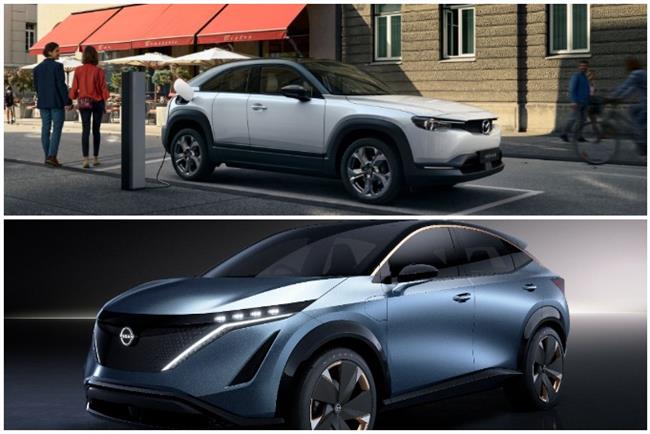 Los eléctricos Mazda MX-30 y Nissan Ariya, protagonistas del Salón de Tokio de 2019