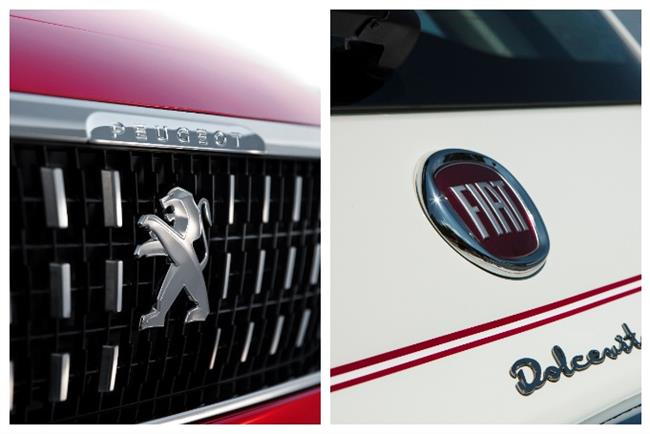 PSA se hunde en Bolsa tras anunciar los términos de la fusión con Fiat Chrysler, que sube más de un 8%
