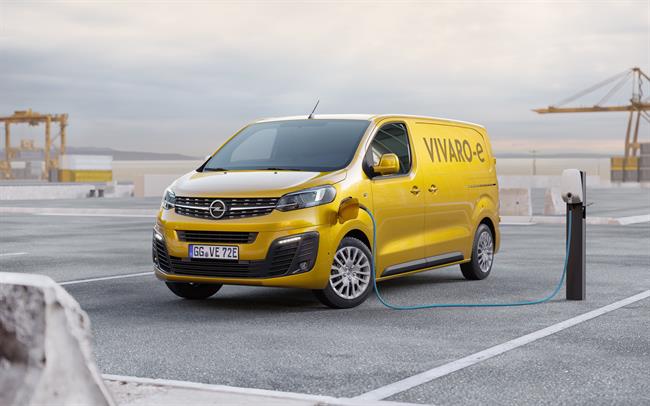 Opel lanzará en 2020 el nuevo Vivaro eléctrico, con hasta 300 kilómetros de autonomía