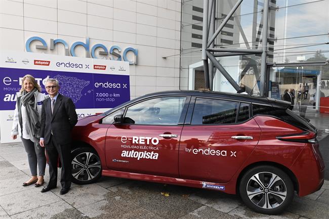 Endesa completa el reto de recorrer en coche eléctrico todas las provincias españolas en menos de 7 días